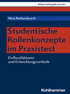 cover image of Studentische Rollenkonzepte im Praxistest